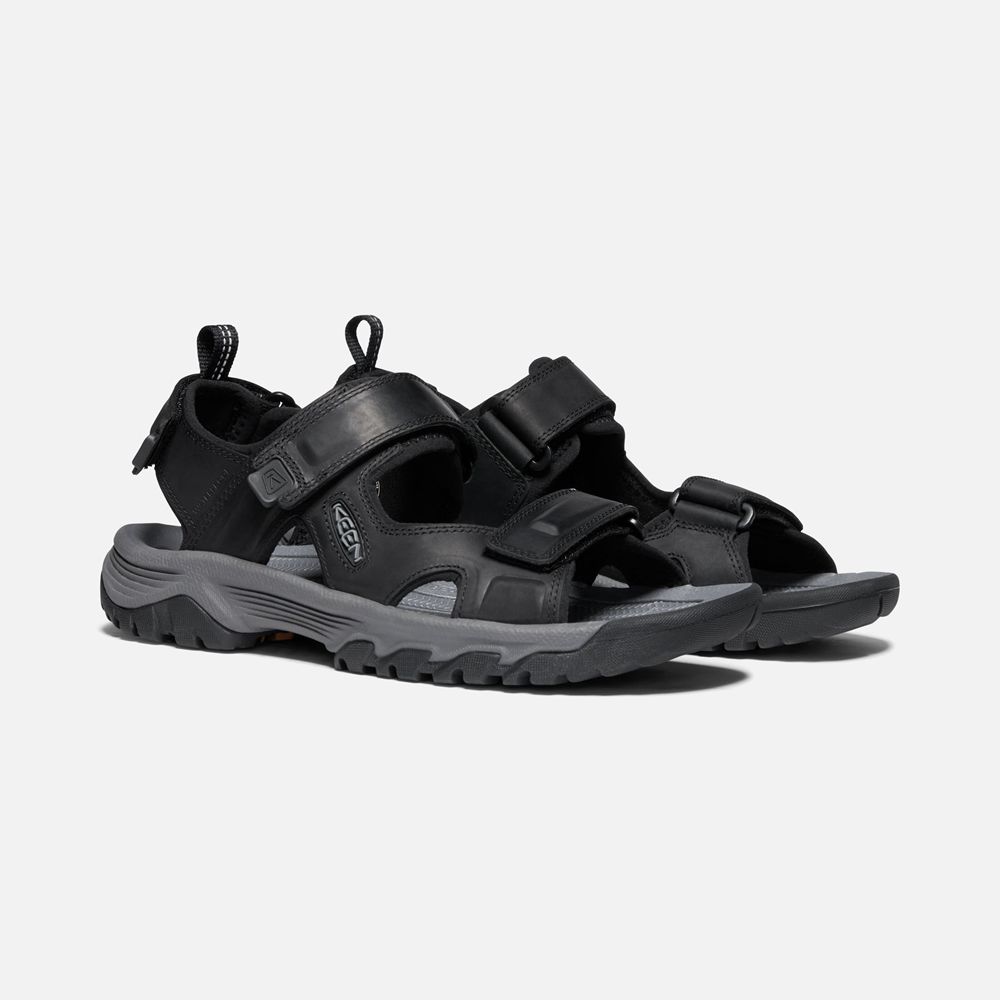 Keen Vandringssandaler Herr Svarta/Grå - Targhee Iii Open Toe - 563108BIF